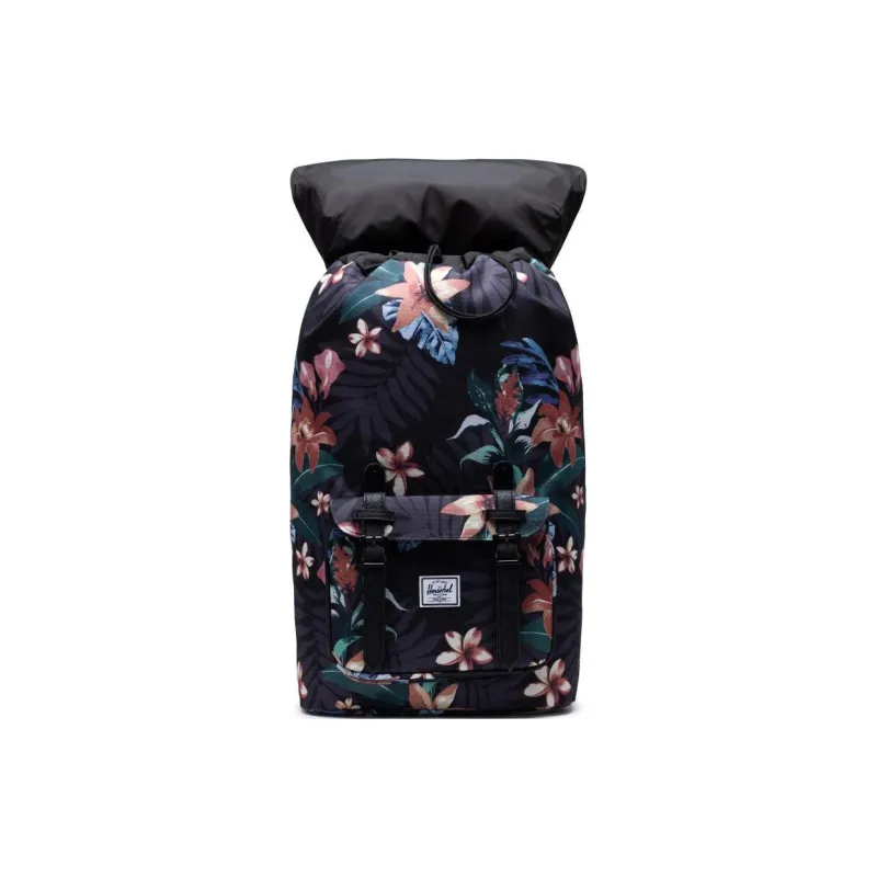 Herschel Little America Little America Series Polyester Backpack Regular Unisex Floral Black-3