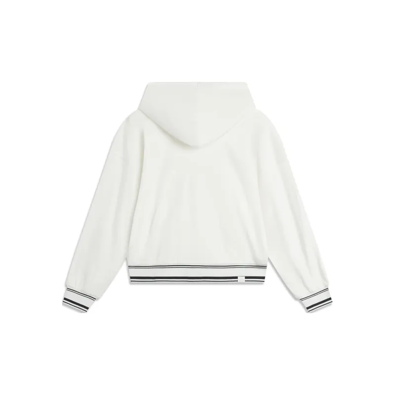 LiNing Sports Life Collection Sweatshirt Women's Ivory-1