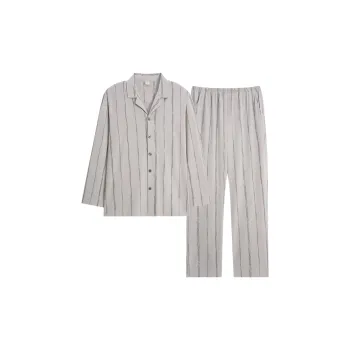 Sha Qian Pajama Set Unisex Gray