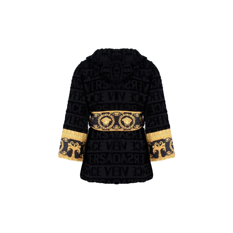 VERSACE FW22 Nightgown Women's Black-1