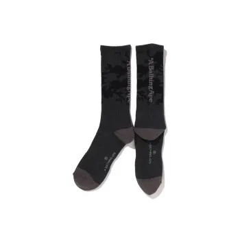 A BATHING APE Mid Calf Socks Unisex