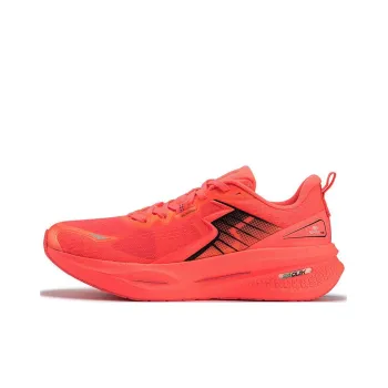 361° Float Cushioned Slip Resistant Low Top ETPU Casual Running Shoes Men's Red Black
