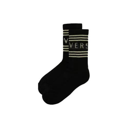 VERSACE Unisex Knee-high Socks