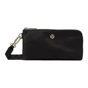 Lululemon Nylon Wrist Bag Regular Women's Black