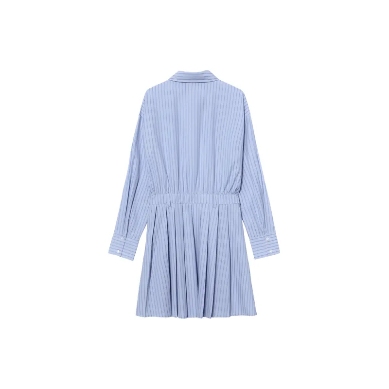 WESTLINK Long Sleeved Dress Women's Blue-1