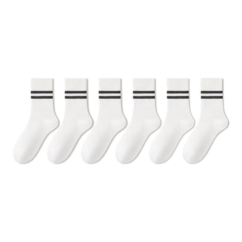 B&C.Room Mid Calf Socks Women's 6 Pack-50