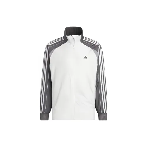 Adidas Clothing Jackets Unisex Rail Gray