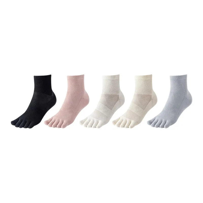 MIIOW Mid Calf Socks Women's 5 Pack-0