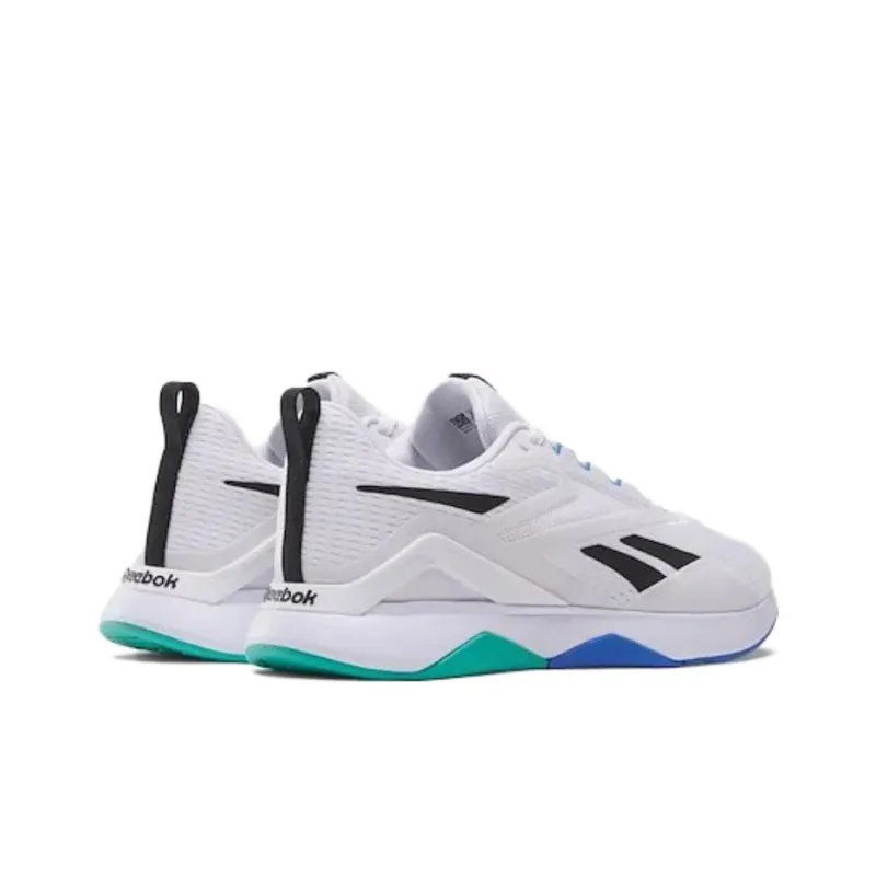 Reebok Nanoflex Tr 2.0 White Black Unleashed Green-3