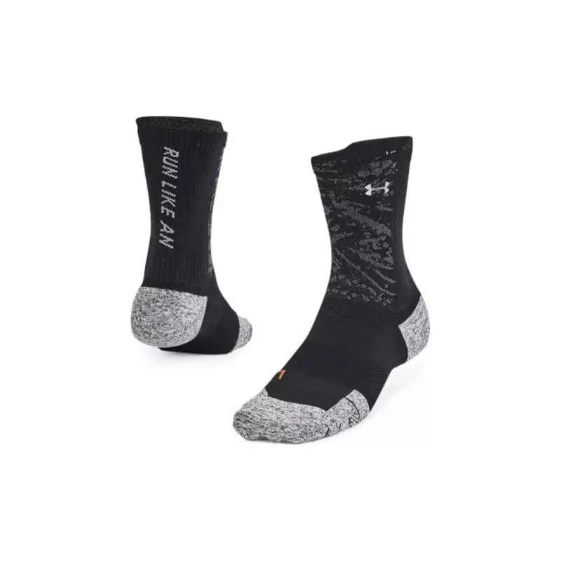 Under Armour Mid Calf Socks Unisex 1 Pack Black-1