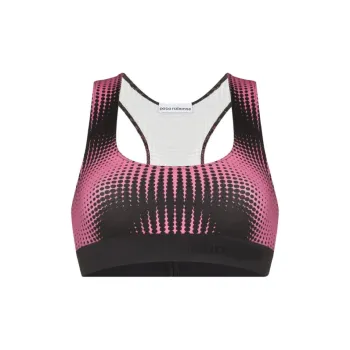 Paco Rabanne Printed Cropped Sports Bralet