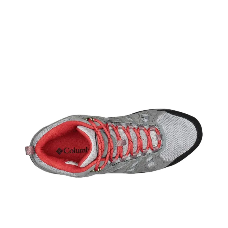 Columbia Redmond V2 Anti-Slip Wear-Resistant Mid-Top Trekking Shoes Women's Gray-3