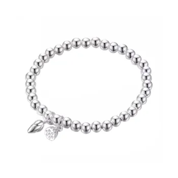 Mrs. Song 999 Fine Silver Sterling Silver Bracelets Women's