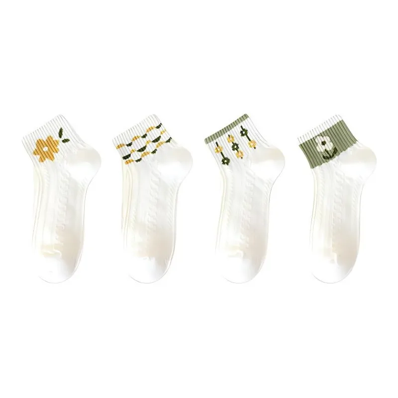MIIOW Ankle Socks Women's 4 Pack-5