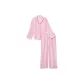 Pink Stripes Print