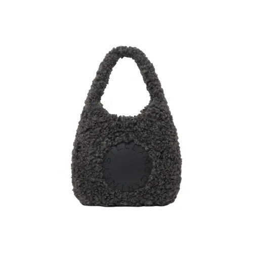 Stella McCartney Logo Plush Teddy Large Tote Bag