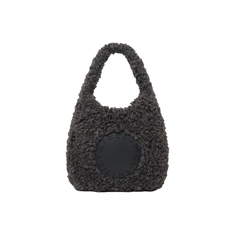 Stella McCartney Logo Plush Teddy Large Tote Bag-0