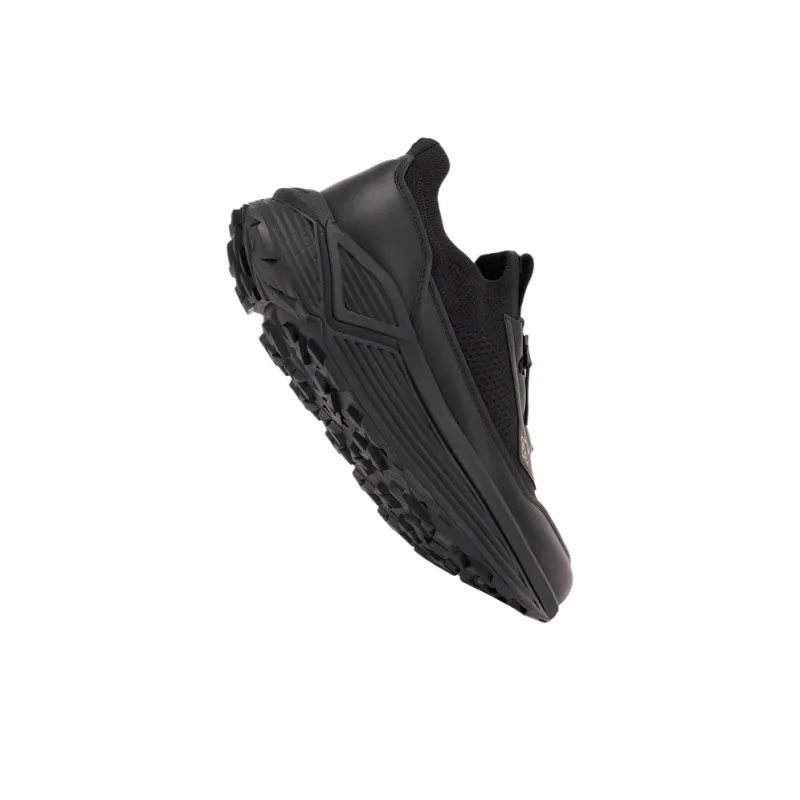 DESCENTE Abrasion Resistant Low Top Casual Shoes Men's Black-3