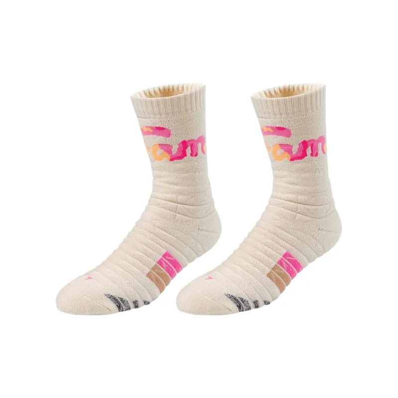 BKCXZICE Crew Thickened Stripes Gradient Basketball Socks Unisex Combo Set-12