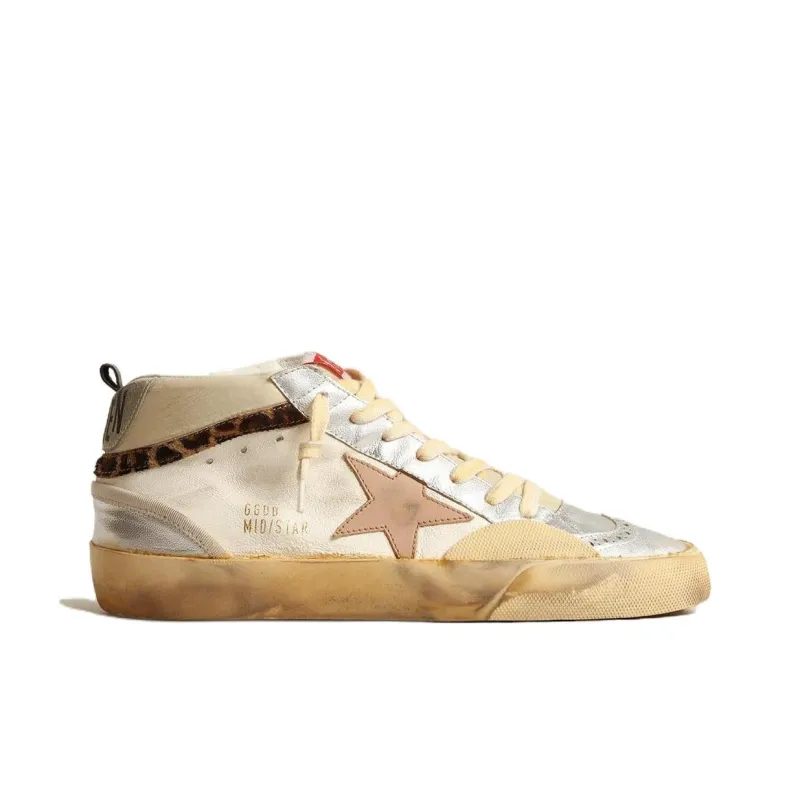 Golden Goose Mid-Star High-top Sneakers-1