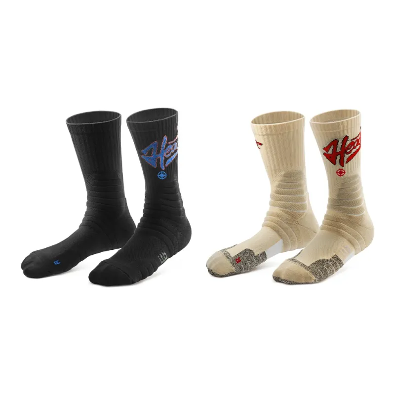 Mast Point Basketball Socks Unisex 2 Pack Multicolor-10