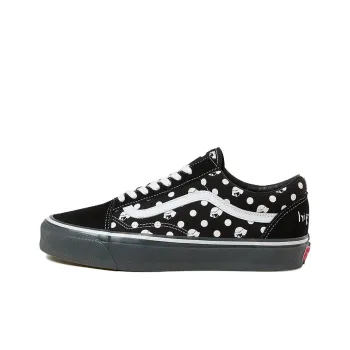 PaperGirl x Vans Old Skool Anti-Slip Wear-Resistant Low-Top Skateboard Shoes Unisex Black White