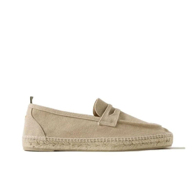 Castañer Casual Single Shoes Men's Beige-1