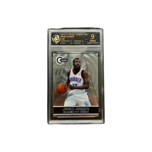 PANINI James Harden Basketball Card Thunder Rising Stars Era Holographic Card #0157/1849 Edition Graded Cards 1 Pc