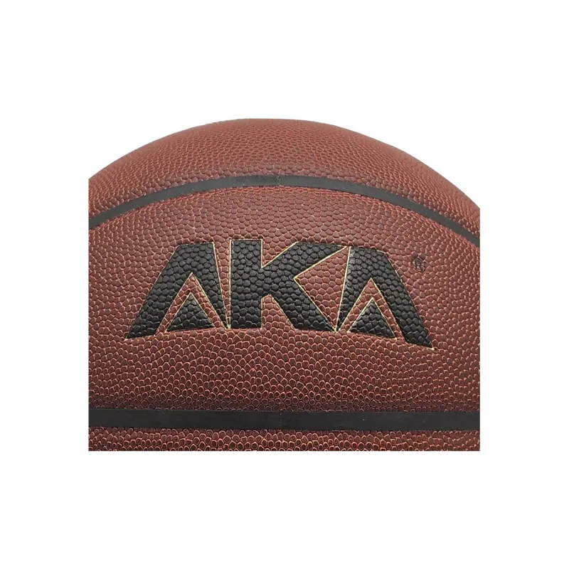 AKA Microfiber Leather Basketball Brown Size 7 Training Unisex-2