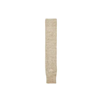 Moncler Virgin Wool Knit Scarves Women's Ivory White