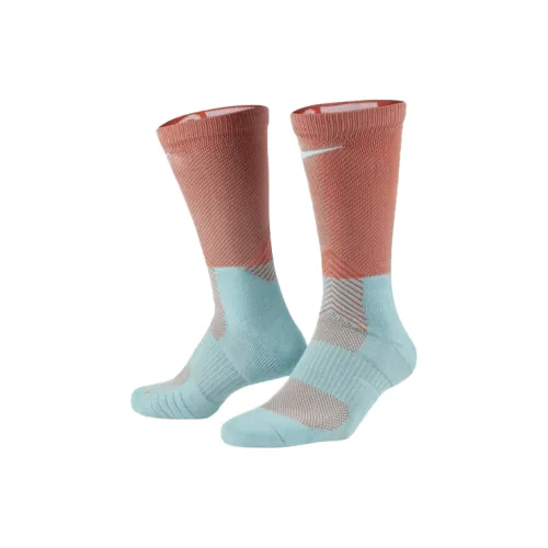 Nike Mid Calf Socks Unisex Bright Coral
