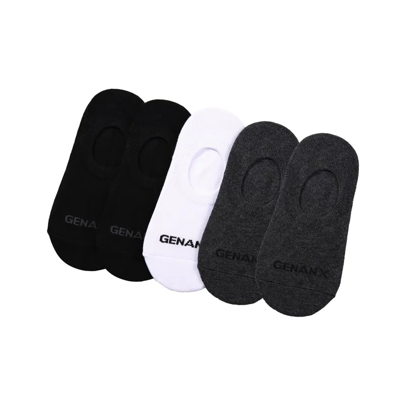 GENANX Unisex No Show Socks-3