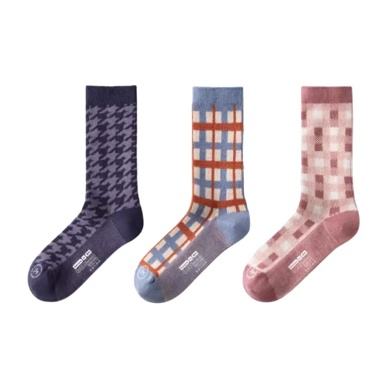 Bananain Mid Calf Socks Men's 3 Pack-8