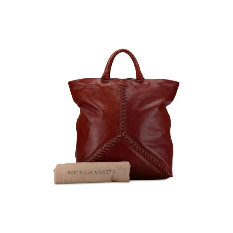 Bottega Veneta Pre-Owned 2009 Intrecciato Trimmed Tote Bag-0