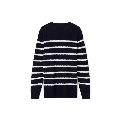 Tommy Hilfiger Knitwear Men Dark Blue With White Stripes 0GY