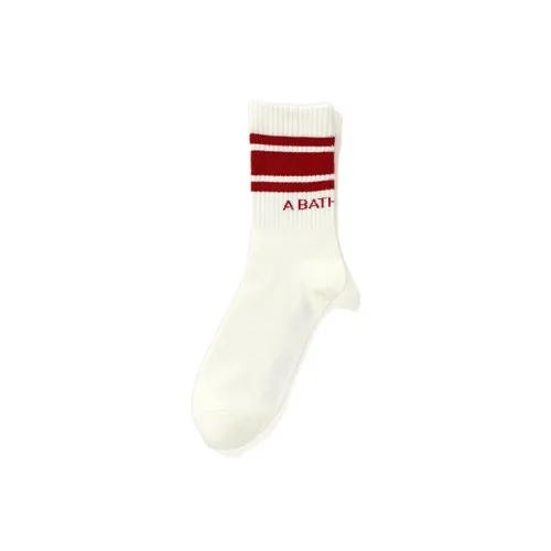 A BATHING APE Men Mid-Calf Socks