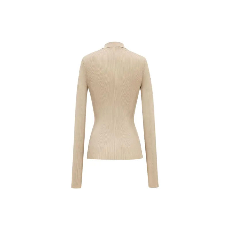 SAINT LAURENT Sweater Women's Beige-1