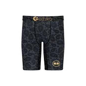 ETHIKA x Rickross Paisley Boxer Shorts Underpants Men's 1 Pack