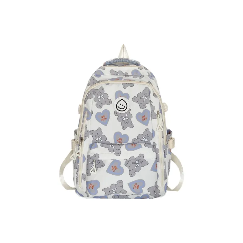 NX DOUGHNUT Composite Cloth Backpack Unisex Multicolor-20