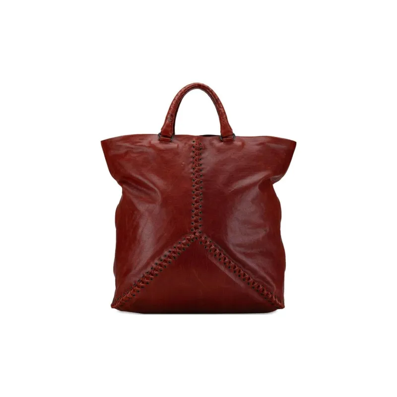 Bottega Veneta Pre-Owned 2009 Intrecciato Trimmed Tote Bag-1