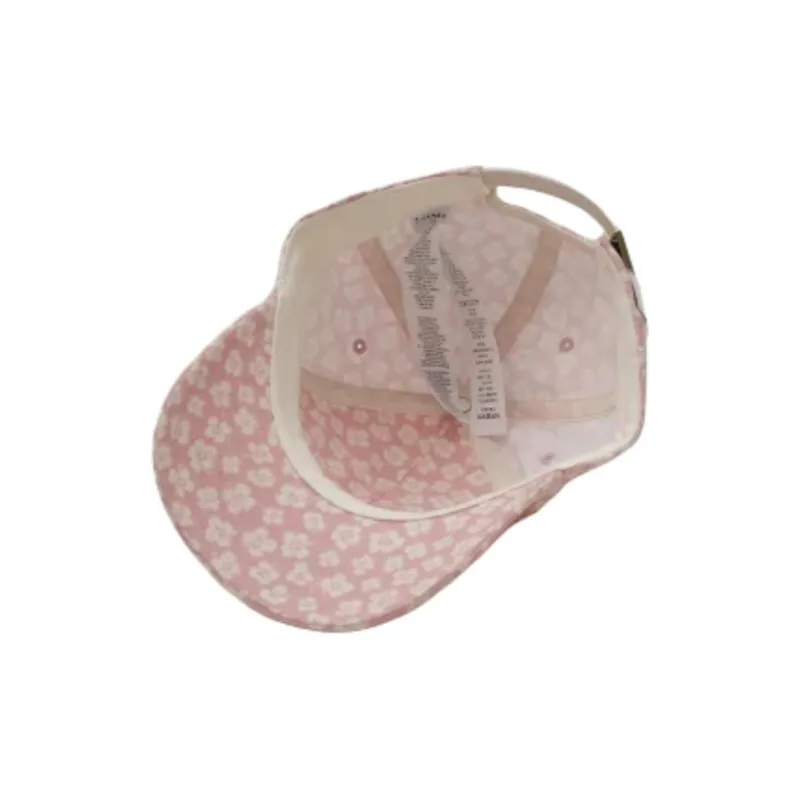 COACH Cotton Baseball Caps Women's Pink-3