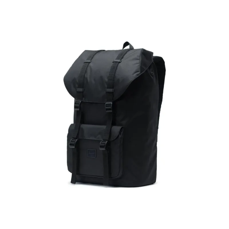 Herschel Polyester Backpack Large Size Unisex Black-1