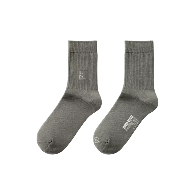BANANA IN Unisex Mid-Calf Socks-1