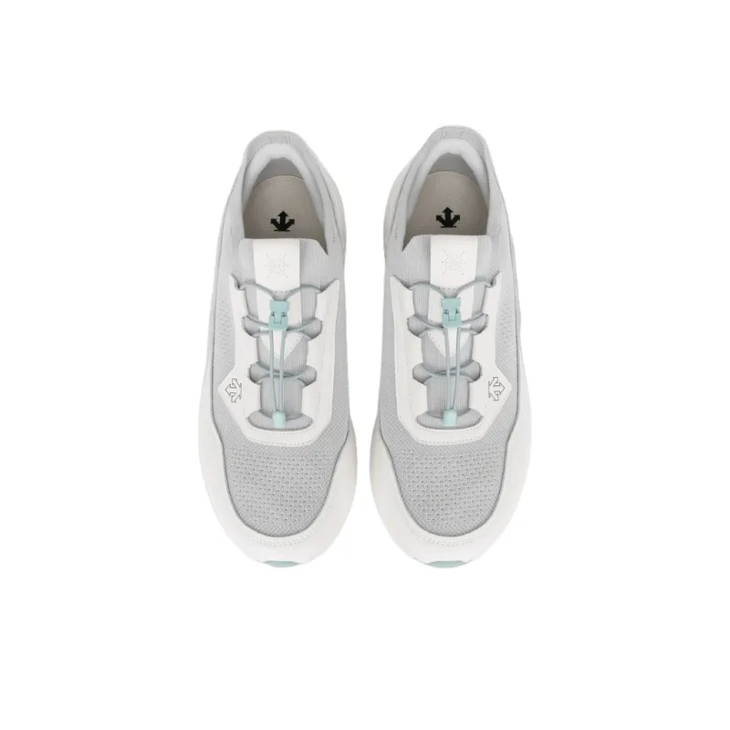 DESCENTE DUALIS Urban Commuting Slip Resistant Low Top Casual Shoes Women's White-2