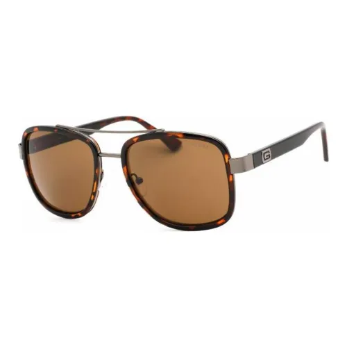 GUESS Metal Aviator Sunglasses Men's Black