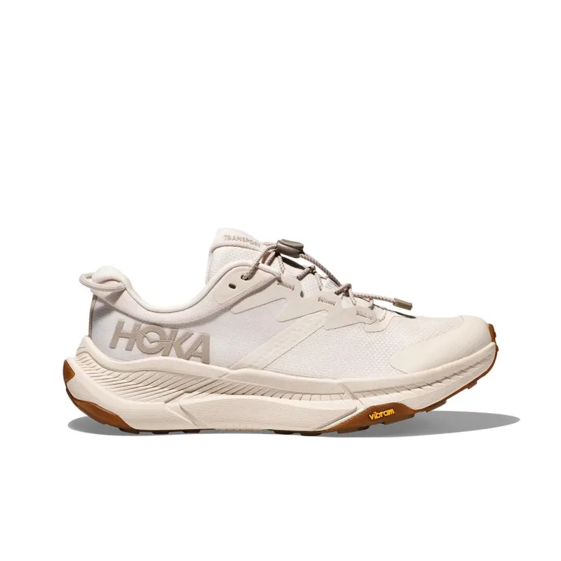 HOKA ONE ONE Transport Anti Slip Wear Resistant Low Top Trekking Shoes Women's Ecru-1