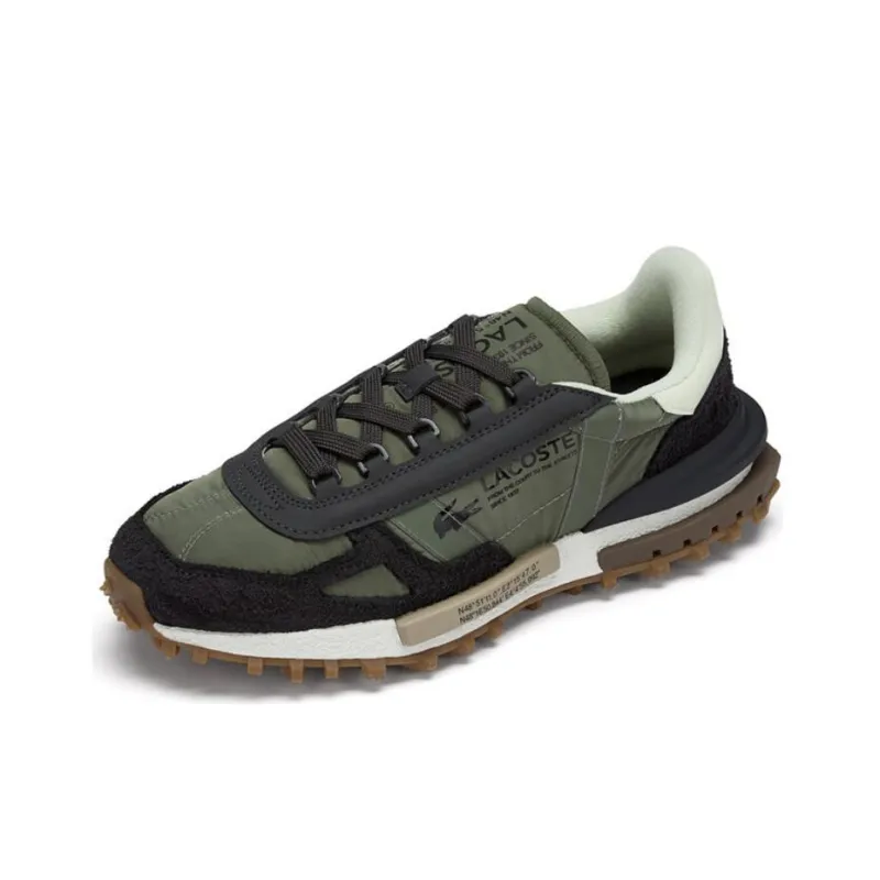 LACOSTE Wear Resistant Low Top Casual Shoes Men's Green-1
