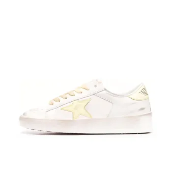 Golden Goose Stardan Stylish Skateboarding Shoes Men's White