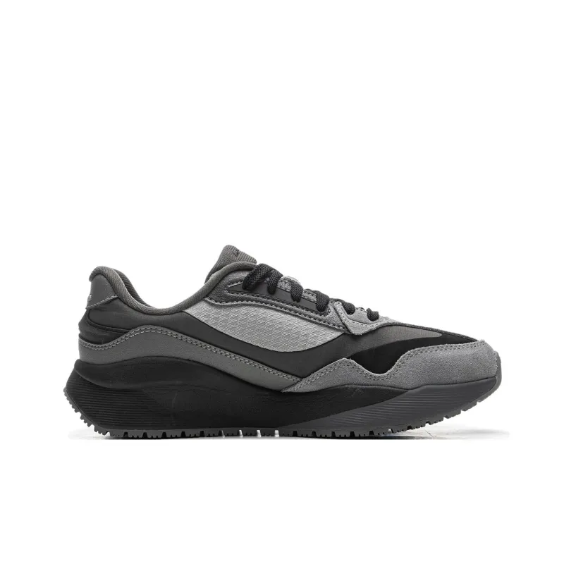 LiNing Load Capacity 2.0 Non slip Lightweight Low Top Casual Shoes Women's Gray Black-1