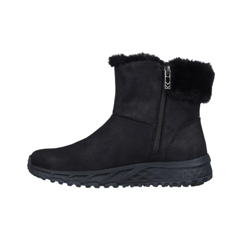 Skechers Escape Plan Ankle Boots Women's Black-2